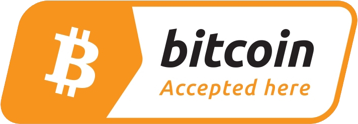 Bitcoin Accepted Logo 